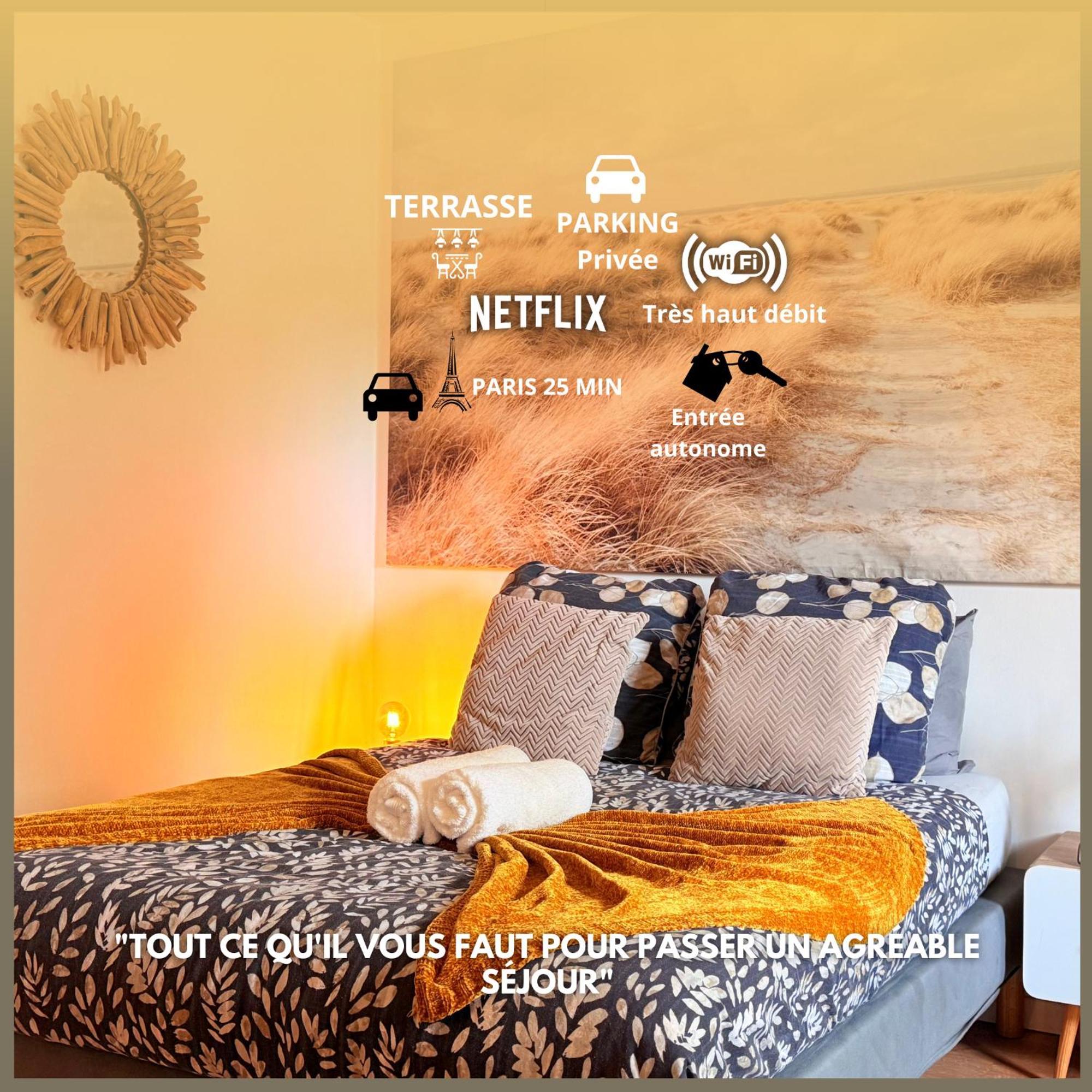 Les Dunes Studio Ideal Couple,Solo,Famille&Pro Vitry-sur-Seine Luaran gambar