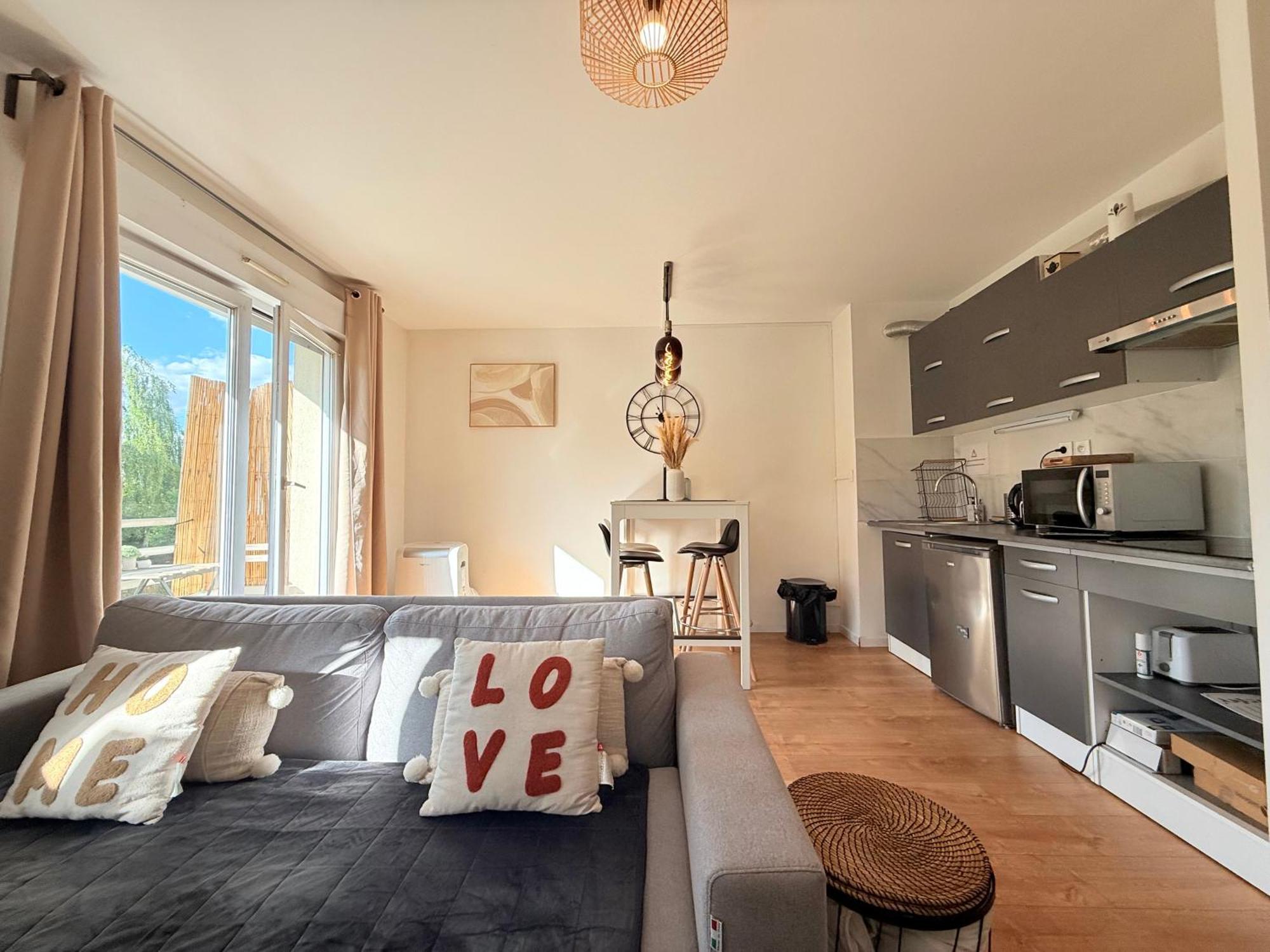 Les Dunes Studio Ideal Couple,Solo,Famille&Pro Vitry-sur-Seine Luaran gambar